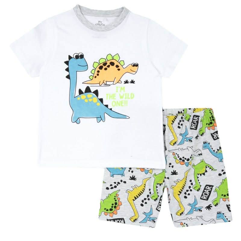 Детска пижама Chicco – динозаври (3–5 г.)